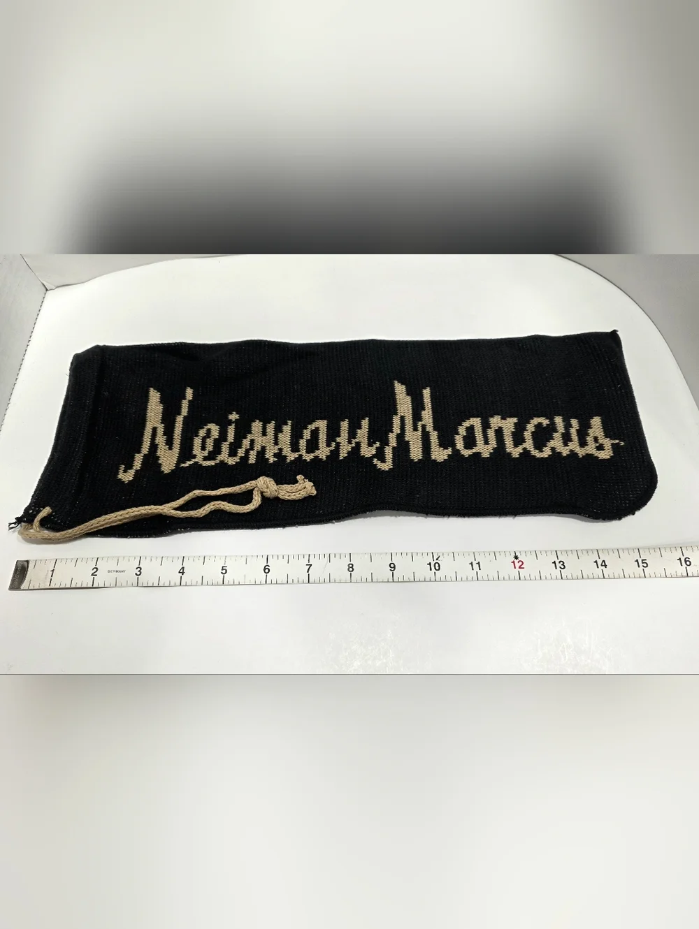 Neiman Marcus Vintage Knit Shoe Mittens Or Dust Bags NWOT